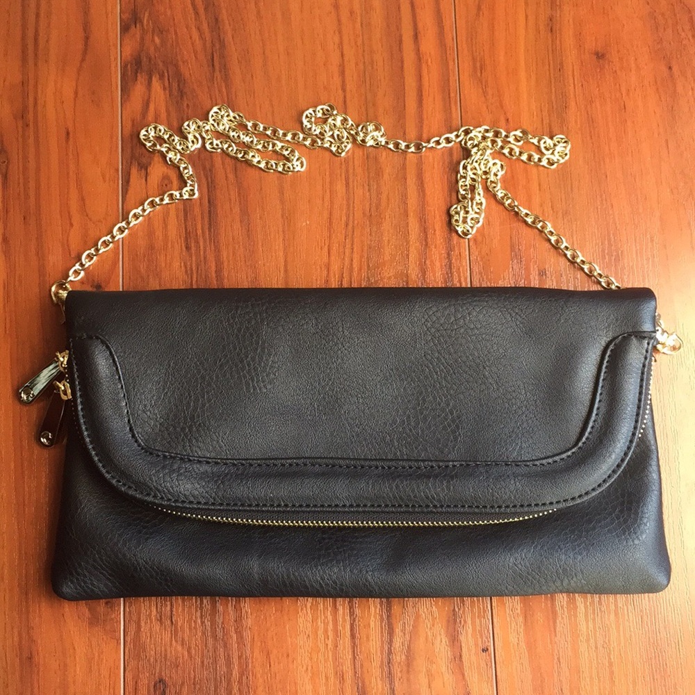 Charming Charlie Black shoulder bag / clutch